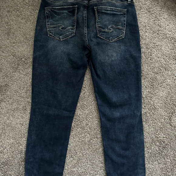 Silver Jeans Elyse Skinny Sz 29 - Picture 8 of 9